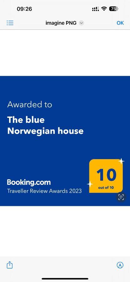 Ferienwohnung The Blue Norwegian House Bukarest Exterior foto